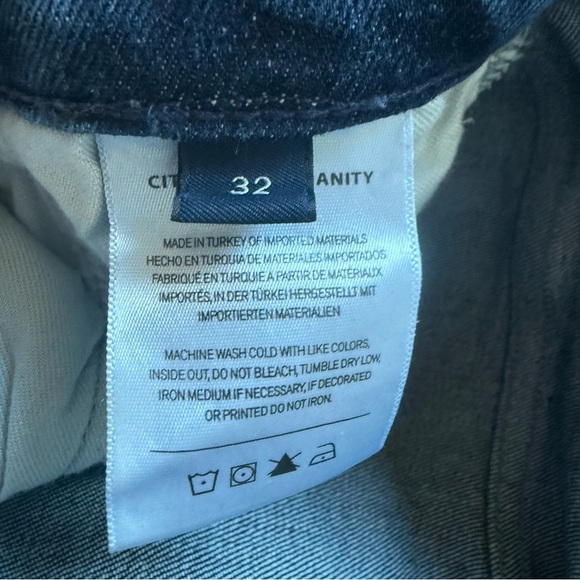 Citizens of Humanity Sloane Skinny Jeans Baltic Raw Hem Denim Casual Women’s 32 - Picture 11 of 12
